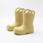 Custom Portable Children's Rain Boots Anti Slip Soft Sole Lightweight Rubber Waterproof Comfortable Rain Shoes Handles Rain Boot - 图片 7