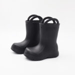 Custom Portable Children's Rain Boots Anti Slip Soft Sole Lightweight Rubber Waterproof Comfortable Rain Shoes Handles Rain Boot - 图片 9