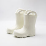 Custom Portable Children's Rain Boots Anti Slip Soft Sole Lightweight Rubber Waterproof Comfortable Rain Shoes Handles Rain Boot - 图片 11
