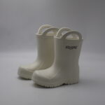 Custom Portable Children's Rain Boots Anti Slip Soft Sole Lightweight Rubber Waterproof Comfortable Rain Shoes Handles Rain Boot - 图片 10