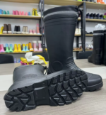 EVA Rain Boots Waterproof Foam Knee-high Rubber Shoes Removable Liner Draw String Fishing Hunting Ice Cold Storage Workers Boots - 图片 5