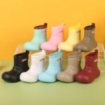 Ultra-light Rubber Children's Rain Boots New Children's Kindergarten Rain Boots Baby Non-slip Soft Soled Rubber Water Shoes