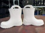 Custom Portable Children's Rain Boots Anti Slip Soft Sole Lightweight Rubber Waterproof Comfortable Rain Shoes Handles Rain Boot - 图片 20