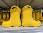 Custom Portable Children's Rain Boots Anti Slip Soft Sole Lightweight Rubber Waterproof Comfortable Rain Shoes Handles Rain Boot - 图片 29